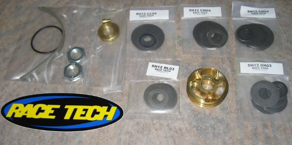 DR 350 shock Gold Valve install with pictures DR ThumperTalk