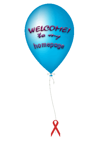flashing animated welcome balloon