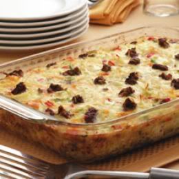 Sausage Egg Bake Pictures, Images and Photos