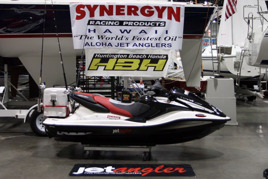 Jet Angler at LA Boat show Bloodydecks