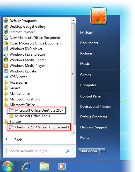 Microsoft Office Onenote 2007   -  10