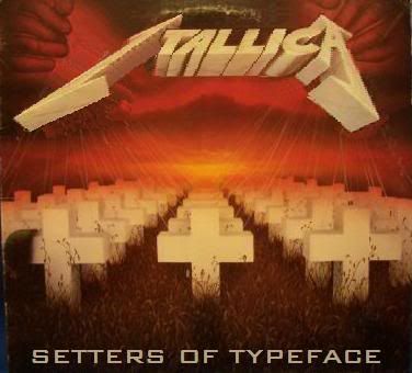It was either this or 'Helvetica'
