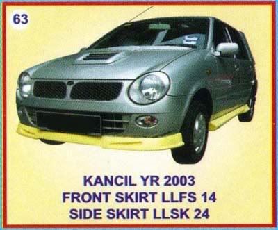 Perodua Kancil / Kelisa Bodykits and Spoiler. Cheap. View it!