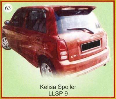 Kelisa Limited Edition spoiler - RM160