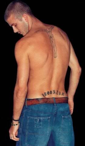 David+beckham+tattoos+on+back