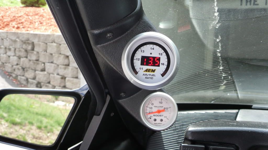 Wideband 02 Gauge Install Mustang