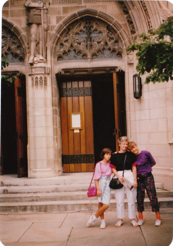 Eleanor, Nancy, Alma 1989 U of Chicago visit