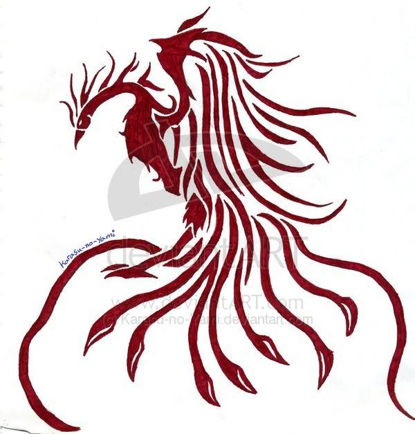 rising phoenix tattoo. phoenix tattoo meaning