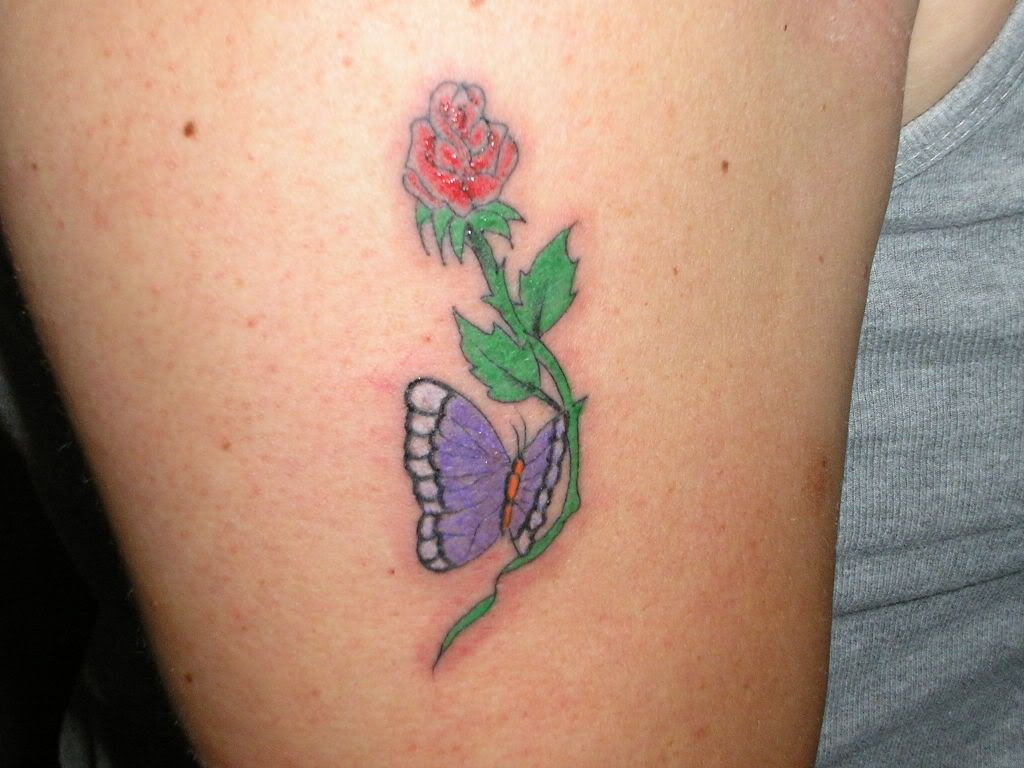 Filed under Roses admin 953 pm May 17 2008 Rose Tattoo Wacky
