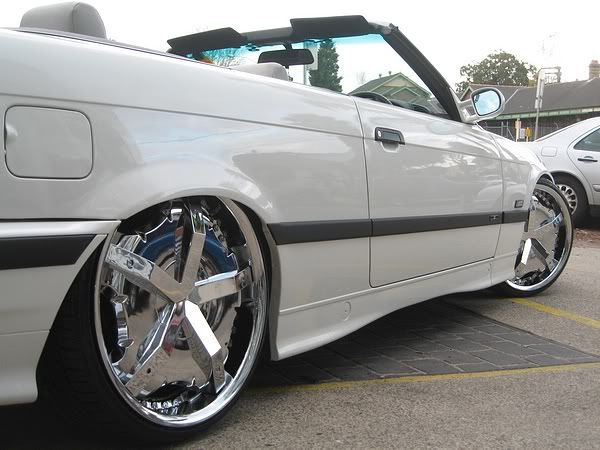 interest to suit a beamer must be 20z maybe 19z if they are M3 csl rims
