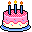 thcake.gif b-day cake pixel image by Liz_rox_my_sox