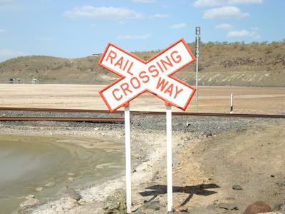 Africa Rail Crossing