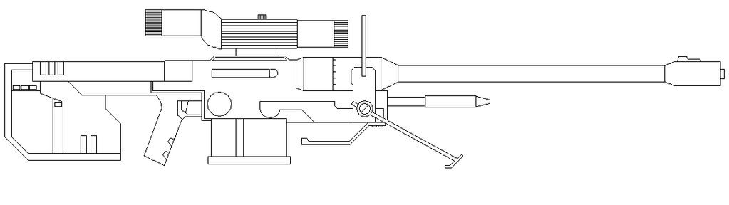 My Sniper Rifle Drawing Photo by spartan-086_2007 | Photobucket