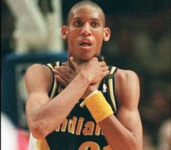 reggie miller choke Pictures, Images and Photos