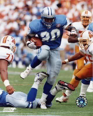 Sports Pictures :: BARRY SANDERS hurdle picture by ...