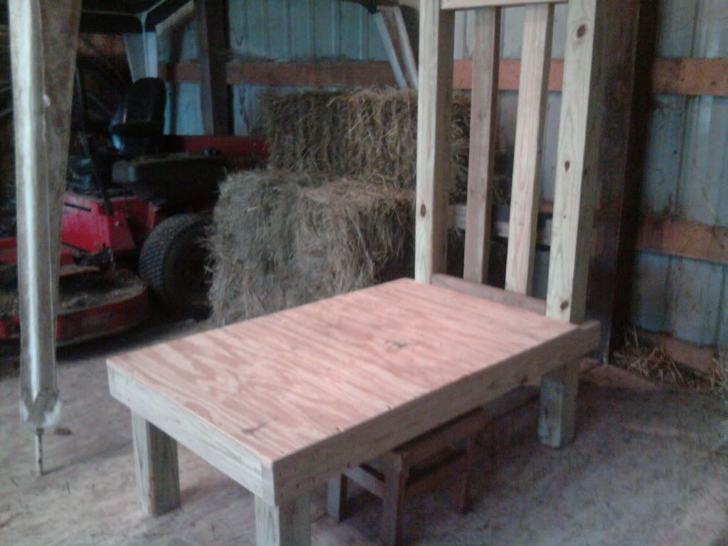 Building a Milk Stand - Goats