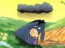 Eeyore in the rain Pictures, Images and Photos