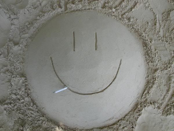 smiley background. smiley background. rockin smoking sand smiley Desktop Background