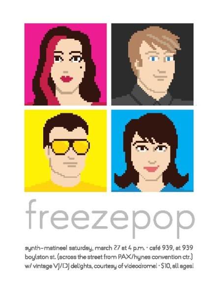 Freezepop,poster