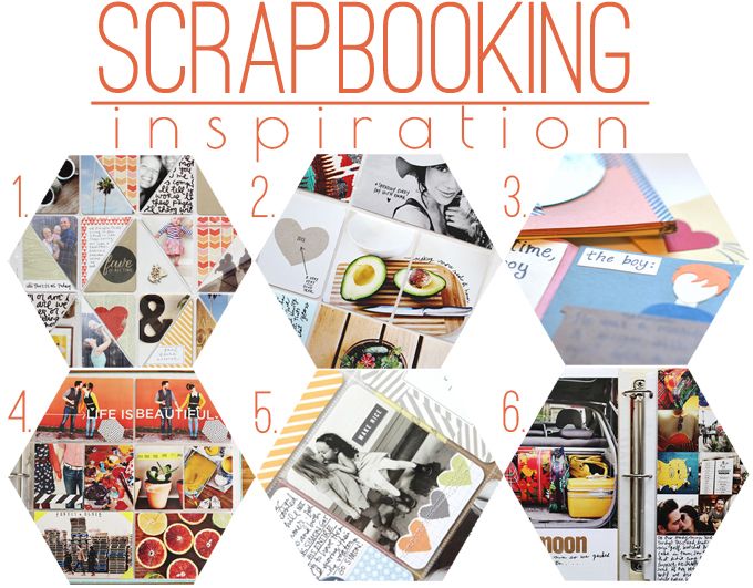scrapbooking inspiration a beautiful mess diy