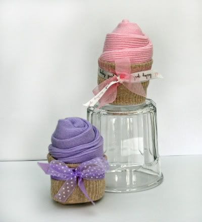 Baby Cupcake Socks