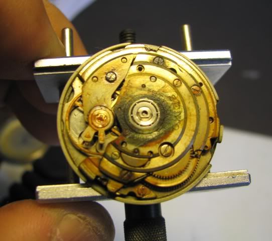Movement with rotor removed