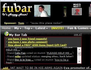 fubar myspace