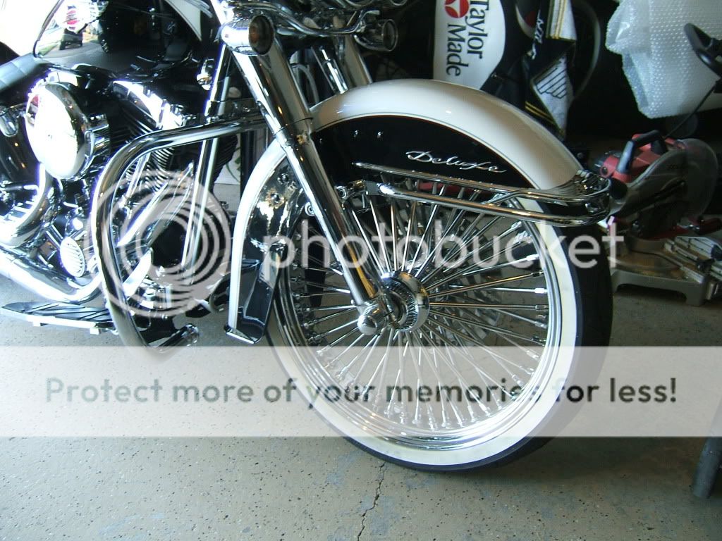 softail deluxe front fender