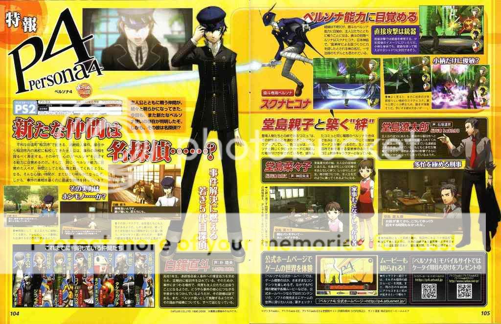 More About Persona 4! | Opphiucus