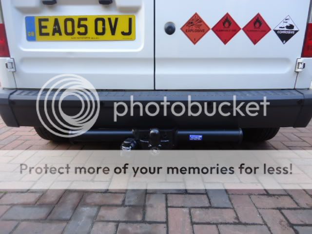 Ford transit rear bumper with parking sensors #3