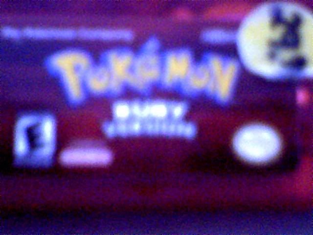 [PokeCommunity.com] a few questions about glitches in ruby... and the saving (or lack thereof)