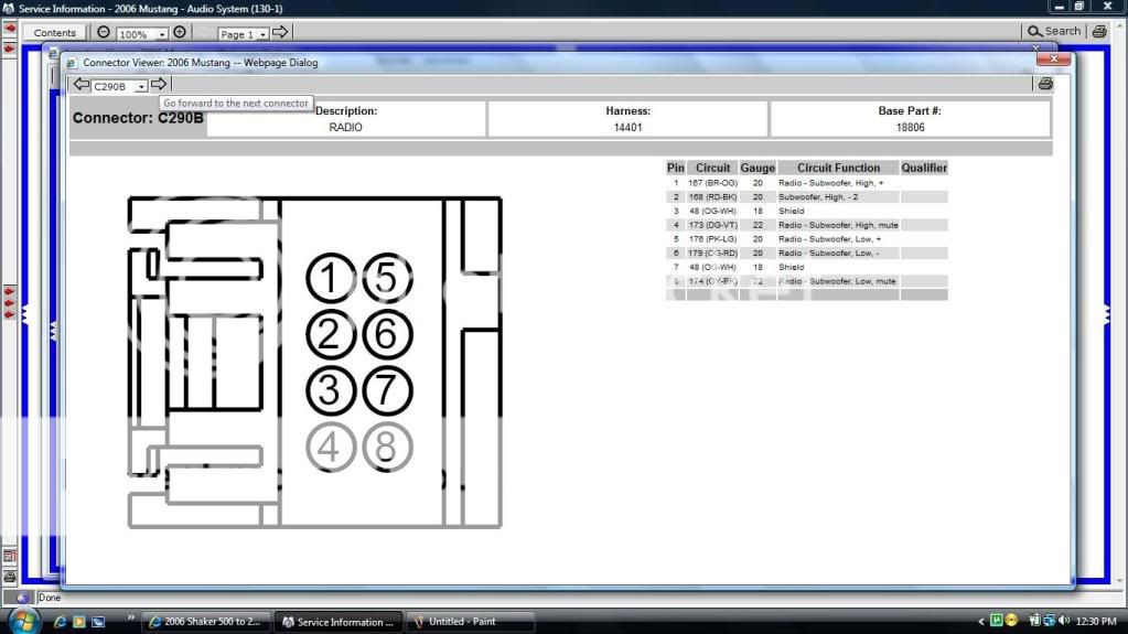 [DIAGRAM] 2005 Mustang Shaker 500 Wiring Diagram My Wallpaper