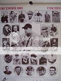 1983 lg College Football Calendar 260+ Player Pics Namath Butkus 